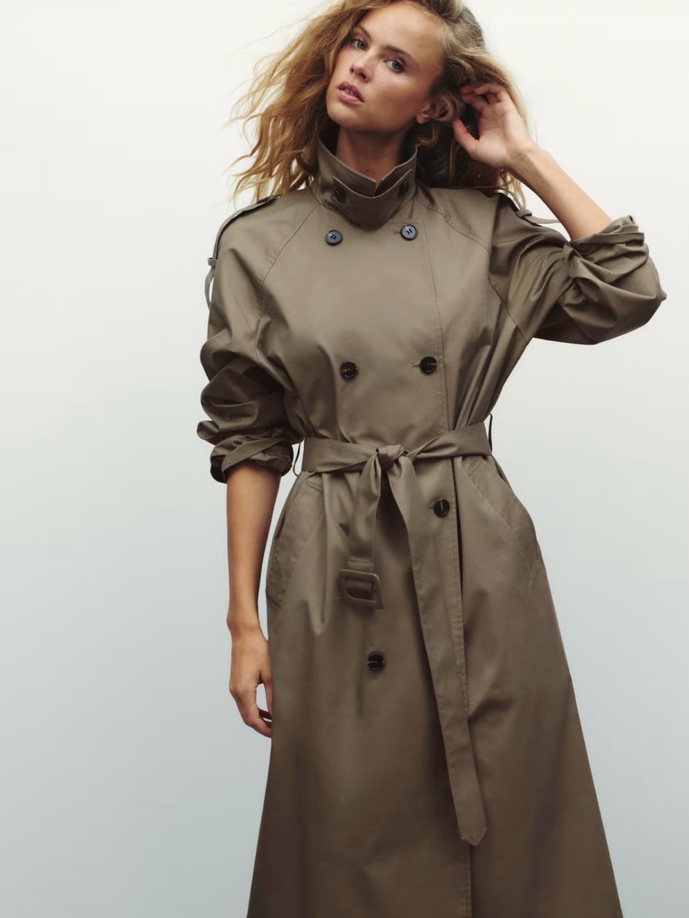New🔥Trench Coat with Belt
